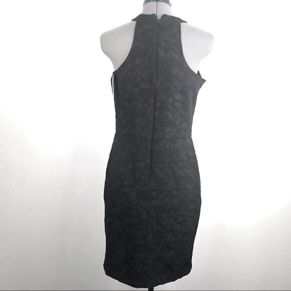 Kardashian Kollection Black Quilted Sleeveless Halter Dress NEW - Picture 4 of 15